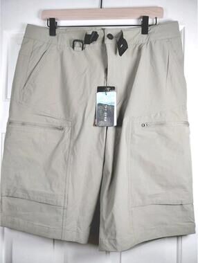 NWT FREE SOLDIER Men’s Tactical Hiking Cargo Shorts - Size 34 Mud/Khaki